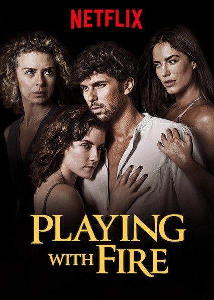 Постер сериала Игра с огнем