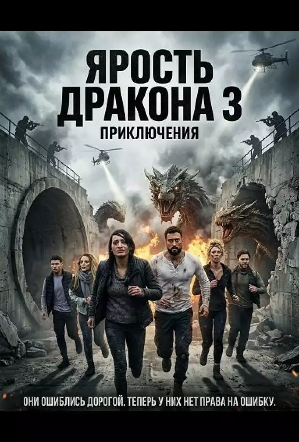 Постер сериала Ярость дракона 3