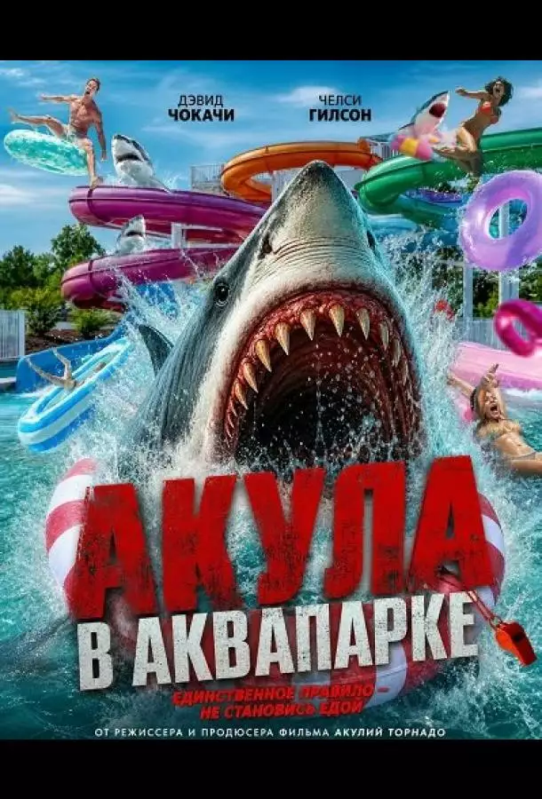 Постер сериала Акула в аквапарке
