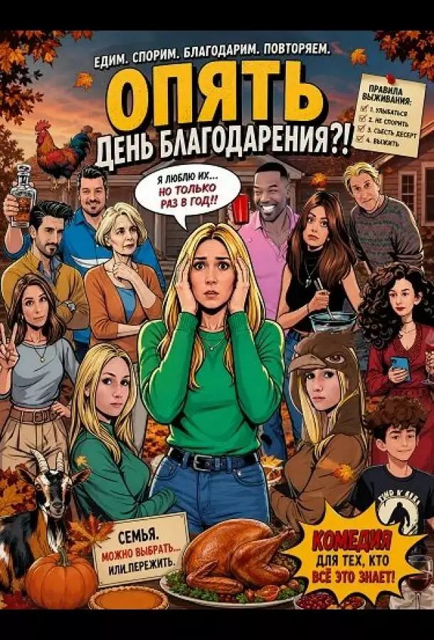 Постер сериала Опять День благодарения?!