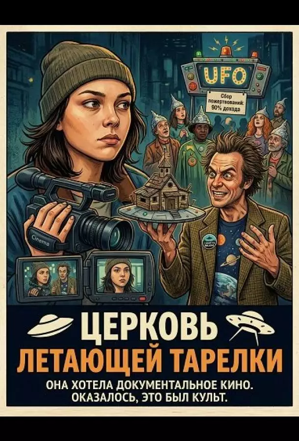 Постер сериала Церковь летающей тарелки