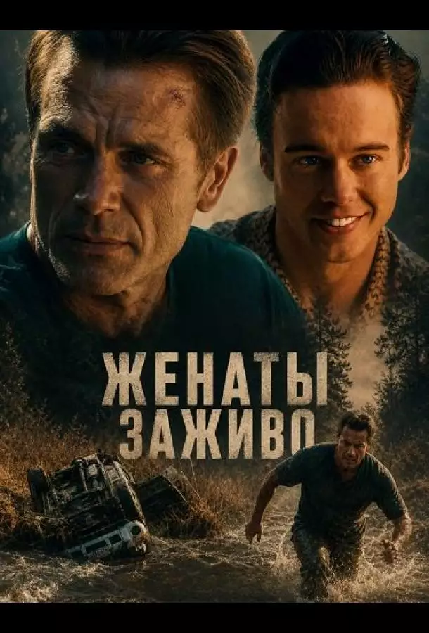 Постер сериала Женаты заживо